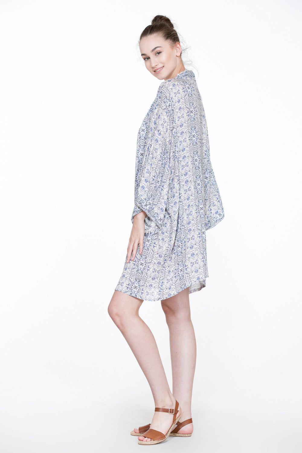 Printed Relaxed Kimono
