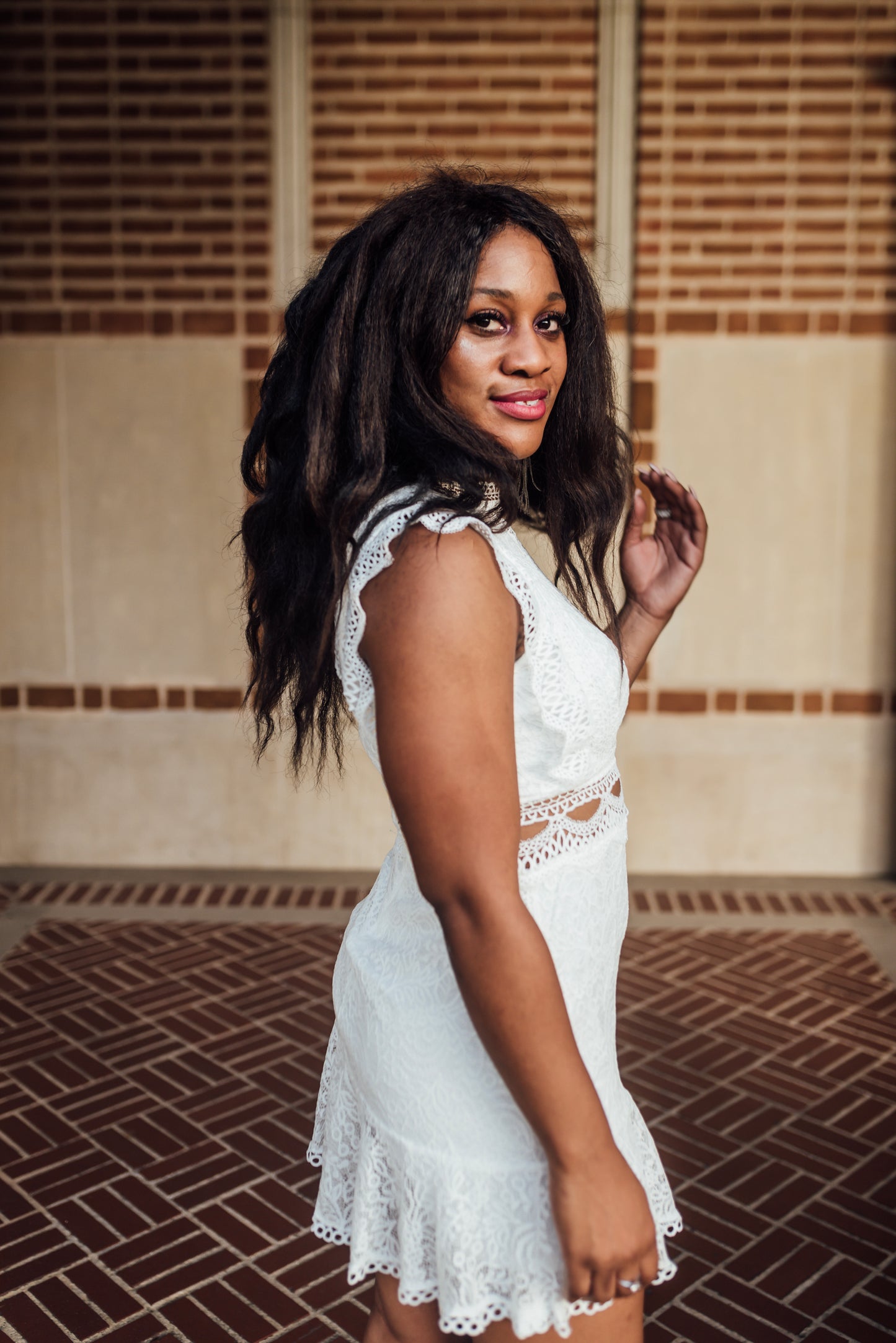 Lace Mini Dress