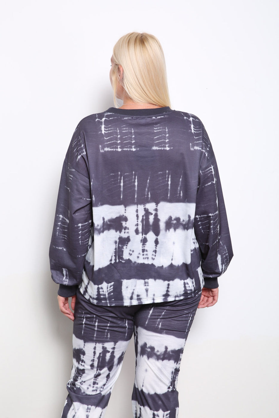 French Terry Tie Dye Pullover